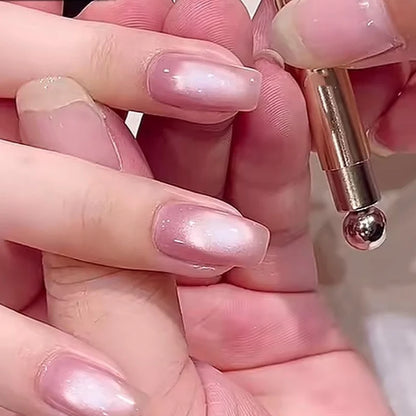 2Pcs/set Double-Head Super-Strong Nail Magnetic Pen Cat-Eye Effect Nail Magnetic StickGlass Bead Effects Cat-Eye Manicure Tool