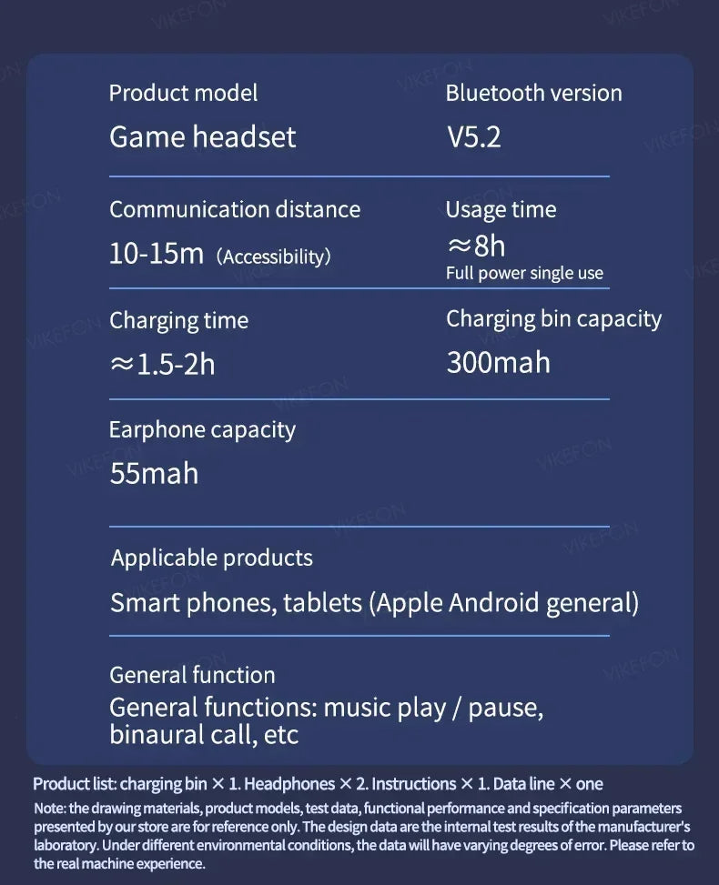 XIKCUC N35 Digital display Tws Audifonos Auriculares Bluetooth Wireless Headphones Earbuds Gaming In-Ear Earphones