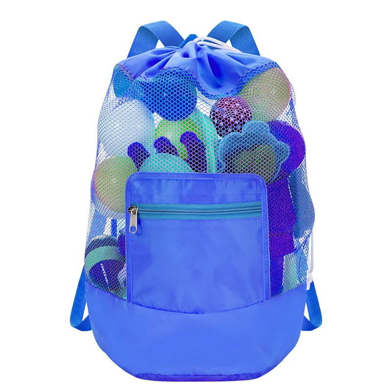 New Outdoor Beach Bag Beach Toy Storage Bag Swimming Clothing and Miscellaneous Storage Bag Shoulder Handheld Storage Bag Touris