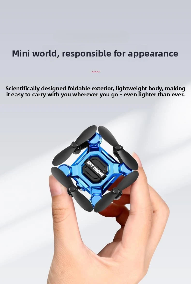 2026 New CEYYOR Mini Foldable Drone - RC Quadcopter with Camera for Kids, Portable Pocket Drone Toy