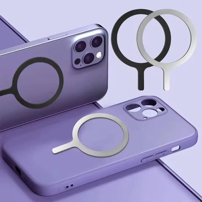 10/5PCS for Magsafe Magnetic Plate Ring Universal Stickers Support Wireless Charger Metal Plate Sheet for iPhone Samsung Xiaomi