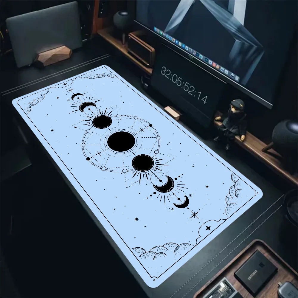 Magic Card Mousepad Tarot coloarful computer PC Large size mulit-size waterproof HD Printing  Astrology Keyboard Office desk pad