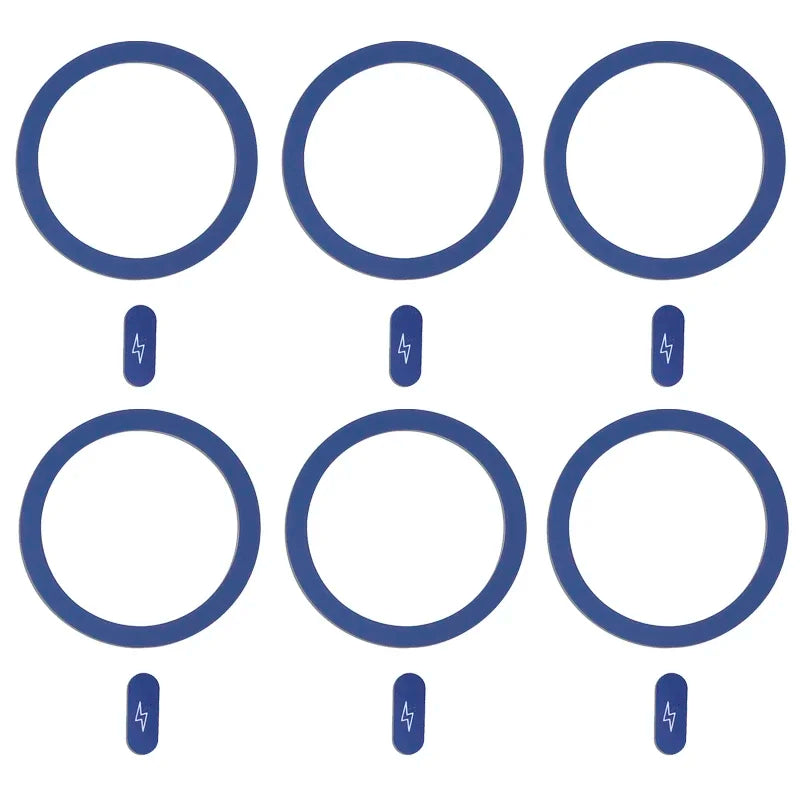 Magnetic Metal Plate Ring for Magsafe Wireless Charger Iron Sheet Sticker Magnet Cellphone Holder for IPhone 17 16 15 13 Pro Max