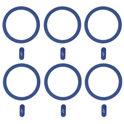 Magnetic Metal Plate Ring for Magsafe Wireless Charger Iron Sheet Sticker Magnet Cellphone Holder for IPhone 17 16 15 13 Pro Max