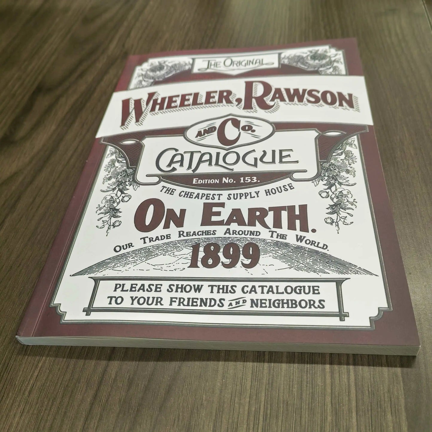 Co. Video Game Props Replica Wheeler Rawson Catalogue Cosplay Wheeler Rawson Arthur Morgan Journal Arthur's Diary Props Cosplay