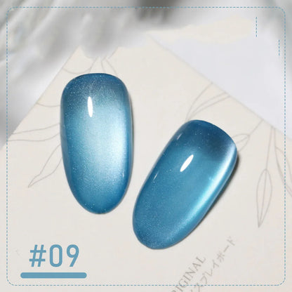 1PC Double Head Nail Cat Eye Magnet Pen Strong Magnetic Bar With Steel Ball For Cateye Gel Polish DIY Glass Bead Effect NailTool