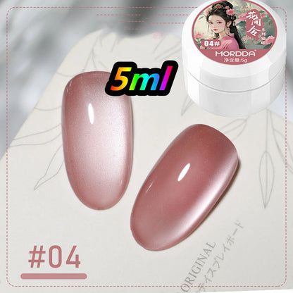 3IN1 Love-Heart&Snake Pattern Cat Eye Nail Magnet Pen French/Water Ripple Cat Eye Strong Magnet Pen DIY Manicure Tool Pen