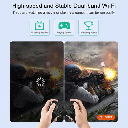 VIVICINE P15 Pro Native 1080P DLP Projector Android 9.0 4K Auto Focus 600ANSI 3D Portable Mini