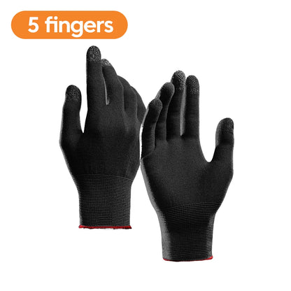 Double Finger Gaming Gloves Chicken Eating Mobile Game Ultra Thin Anti Sweat King of Glory Movement Anti Slip Esports Edition