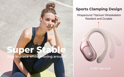 TWS NEW BX28 Wireless Bluetooth Headset 5.3 Earphones Bluetooth Headphones with ENC Mic Earbuds for Sports/Running/Workout/GYM