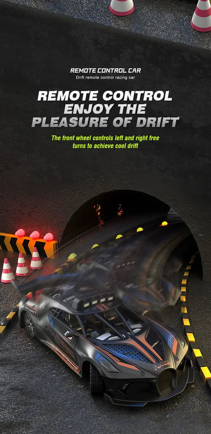 Rc Car 4Ch High-Speed Remote Control Drift Racing Car Electric Sportscar Toy Vehicle Model Toys for Boys Kids Birthday Gift