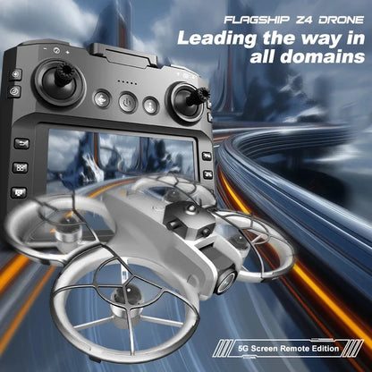 Original Z4 Drone 8K HD Camera 5G WiFi FPV Drone With Headless Mode Brushless Motor Long Battery Life For Aerial Photography