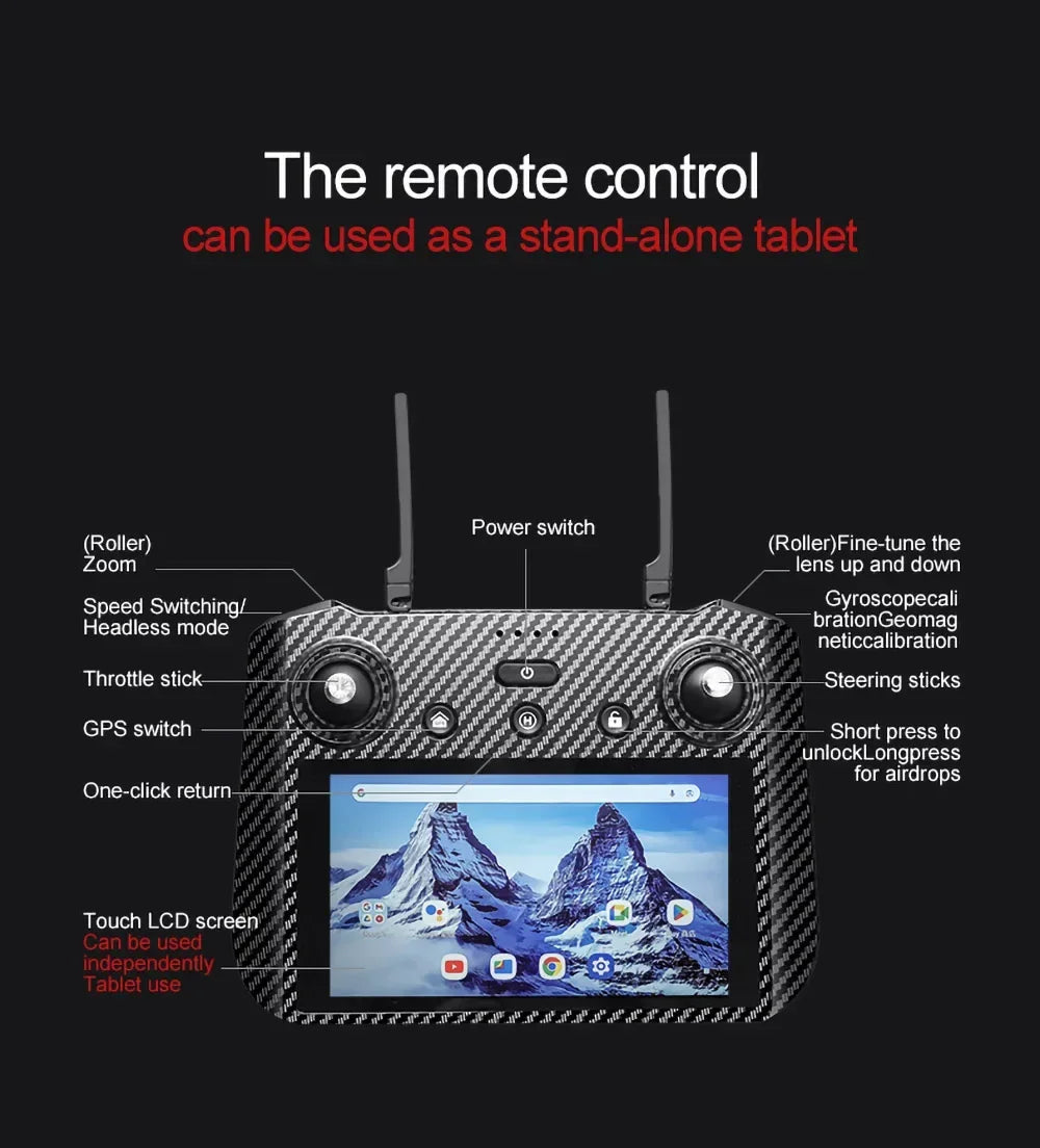 AE86 PRO MAX GPS Drone Professional 8K HD ESC Camera 5G FPV WiFi With 3-Axis Gimbal Flight 28 Minute Brushless RC Quadcopter 8KM