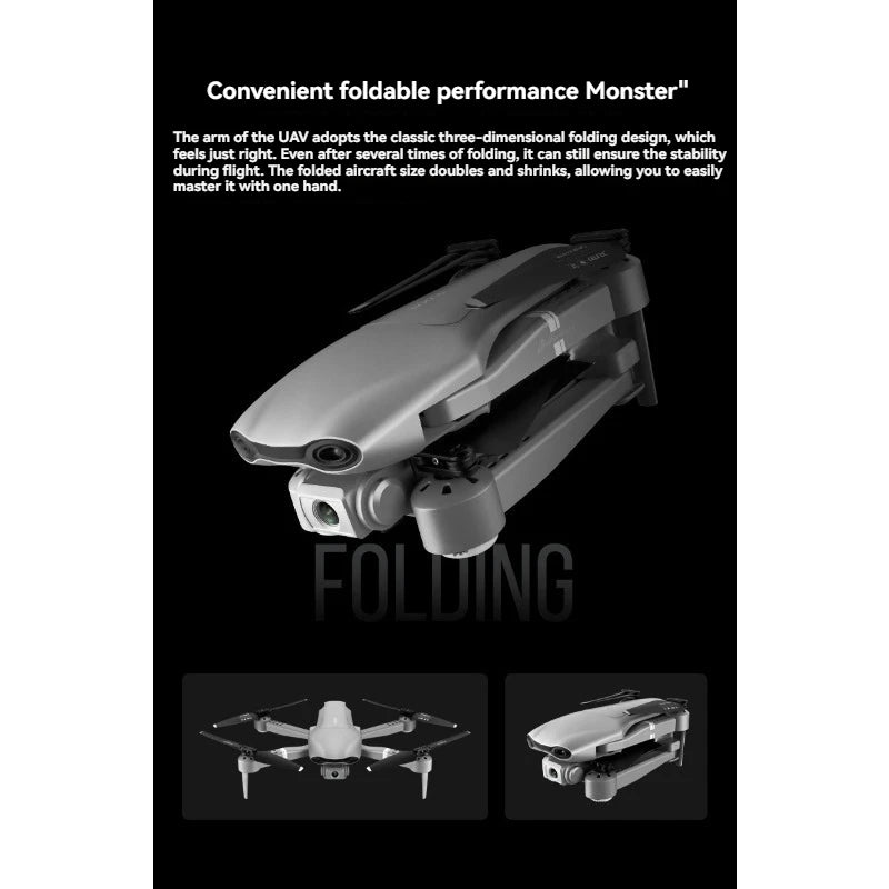 F3 Foldable GPS Drone with Dual Smart Positioning Auto Return Home Aerial Photography Quadcopter Professional RC Aircraft