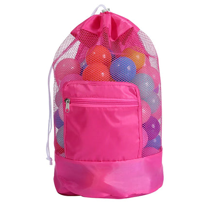 New Outdoor Beach Bag Beach Toy Storage Bag Swimming Clothing and Miscellaneous Storage Bag Shoulder Handheld Storage Bag Touris