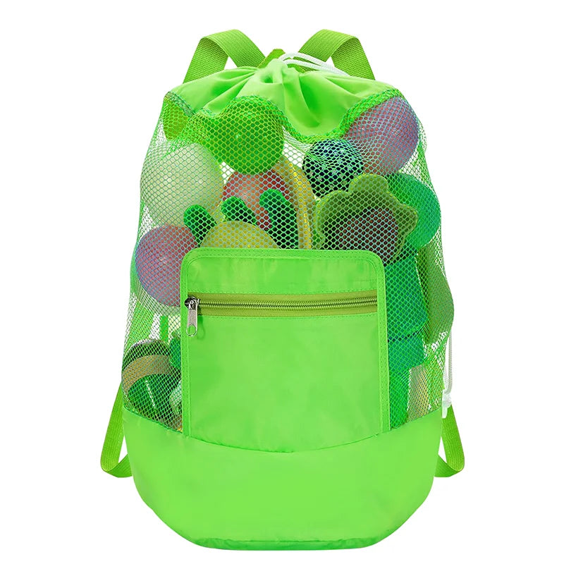 New Outdoor Beach Bag Beach Toy Storage Bag Swimming Clothing and Miscellaneous Storage Bag Shoulder Handheld Storage Bag Touris
