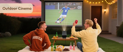 KIXIN 8K Projector 4K Android Built in 5W Speaker 1920x1080p 800ANSI Wifi6 BT5.4 household projetor 4k video Projector Outdoor