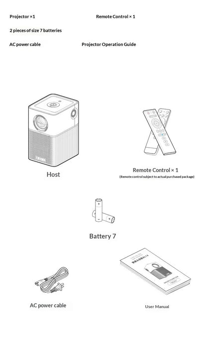 Smart Projector Native 1080P HD With WiFi 5G Bluetooth 5.0 Auto Focus & Keystone High Brightness Smart LED Projector
