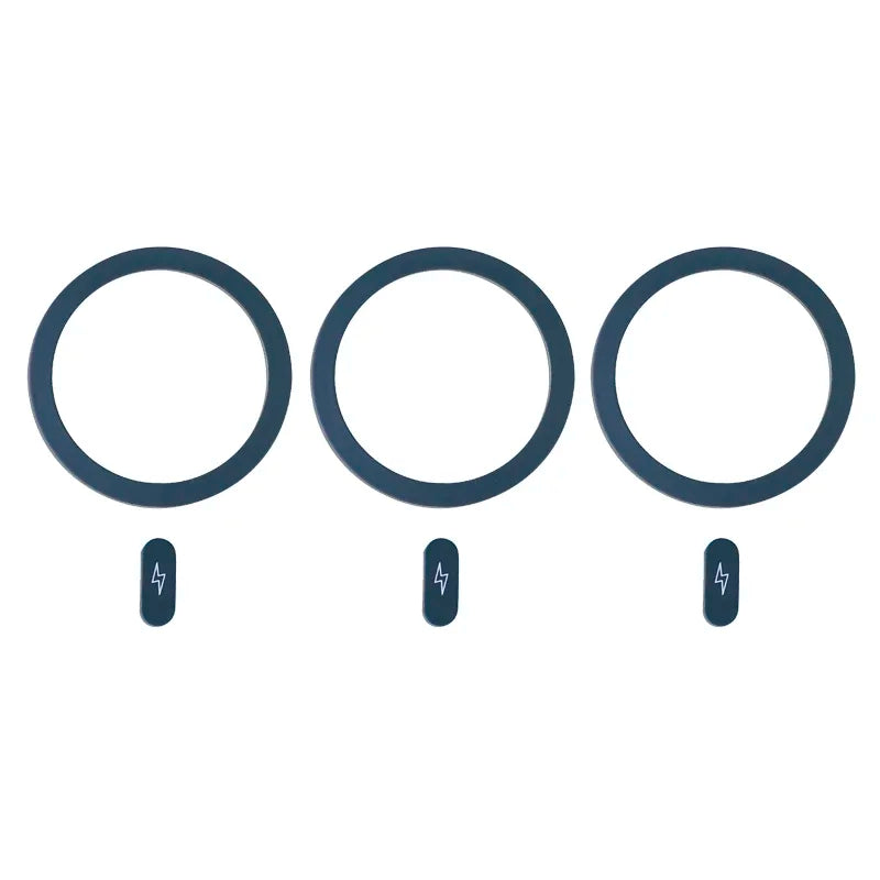 Magnetic Metal Plate Ring for Magsafe Wireless Charger Iron Sheet Sticker Magnet Cellphone Holder for IPhone 17 16 15 13 Pro Max