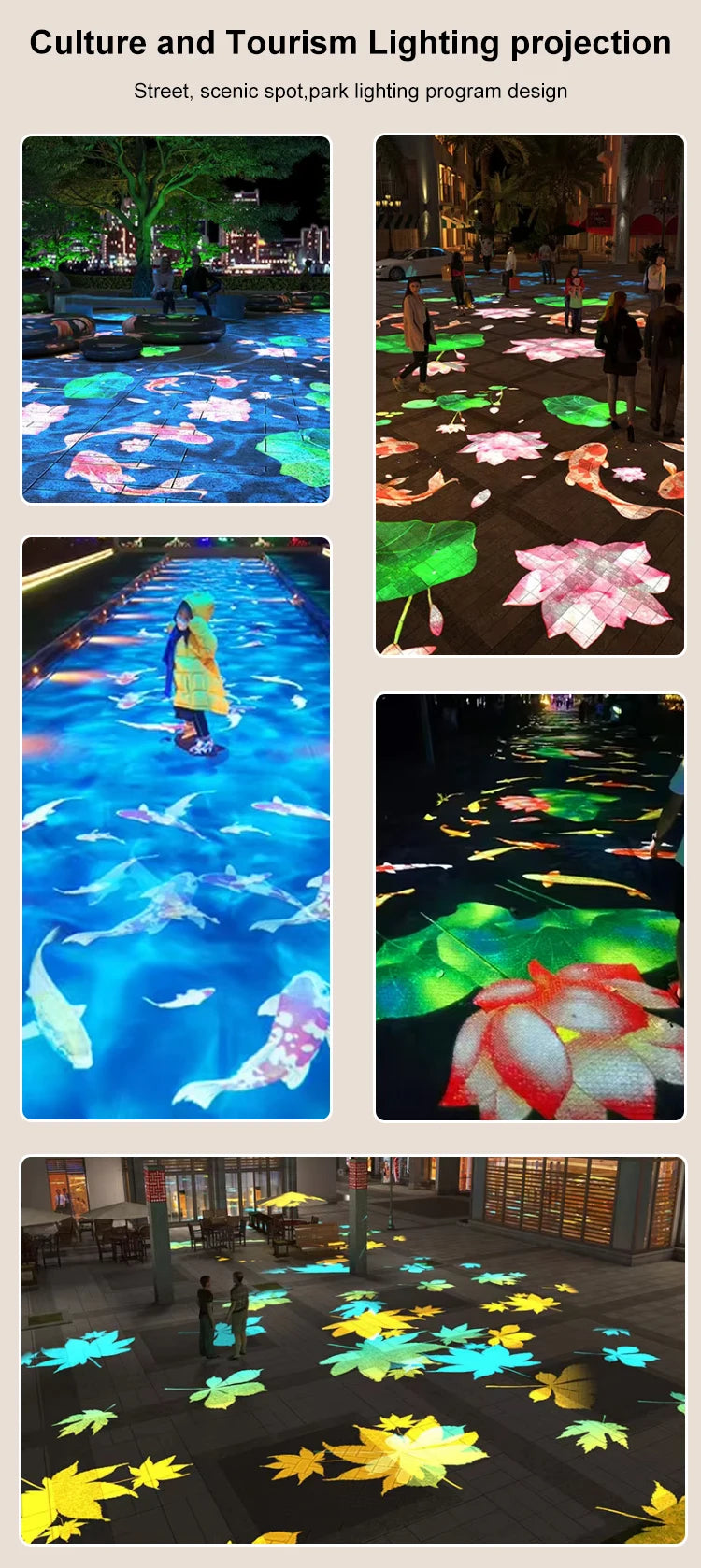 Custom LED Logo GOBO Projector Light  Indoor Outdoor Floor Projector Rotating Logo for Hotel Company Bar Store Business