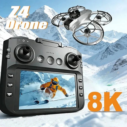 Original Z4 Drone 8K HD Camera 5G WiFi FPV Drone With Headless Mode Brushless Motor Long Battery Life For Aerial Photography