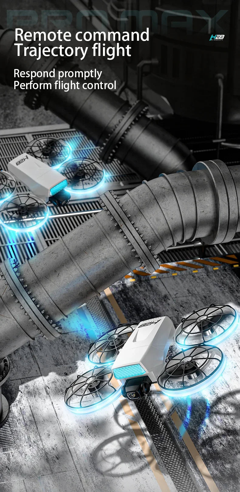Mini Rc Drone 8K HD 4-Axis Headless Mode Helicopter 360° Flip Remote Control Quadcopter Mini UAV