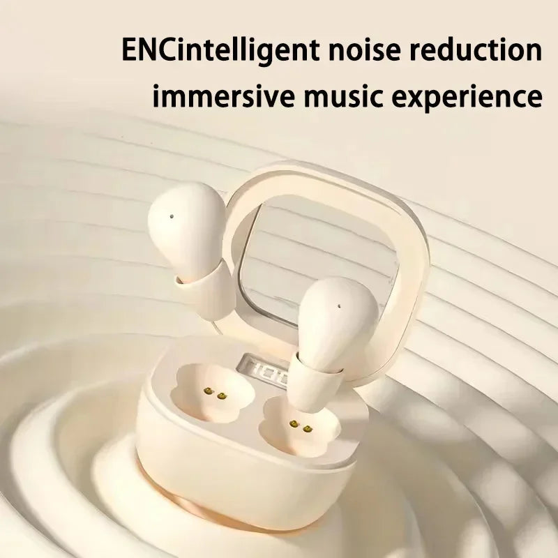 Lenovo Invisible Earbuds High-Quality Noise Cancelling Wireless Bluetooth Earbuds Mini Ultra-Small Sleep Earbuds