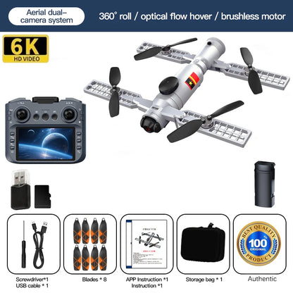 RC Quadcopter Toy Gift 8K Professional HD Dual Camera 4.3-inch screen 2026 AE22 spray Drone 360° Obstacle Avoidance Brushless 5G