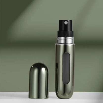 5ml Mini Portable Bottom-Filling Pump Perfume Refillable Spray Bottle Empty Cosmetic Containers Atomizer Bottle Travel Refill