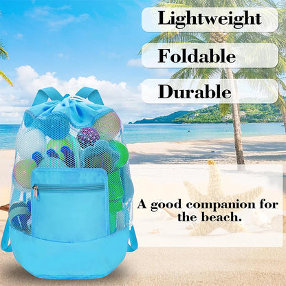 New Outdoor Beach Bag Beach Toy Storage Bag Swimming Clothing and Miscellaneous Storage Bag Shoulder Handheld Storage Bag Touris