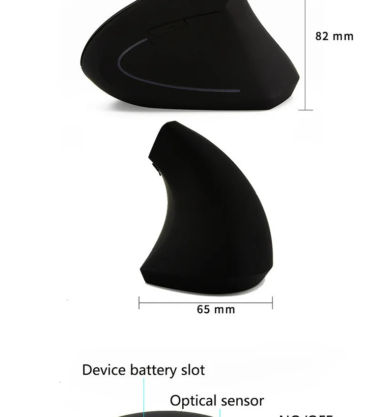 Vertical Ergonomic Portable Wired USB Wireless Mouse Rechargeable Bluetooth Gaming PC Gamer For Computer Laptop Mause Accessory