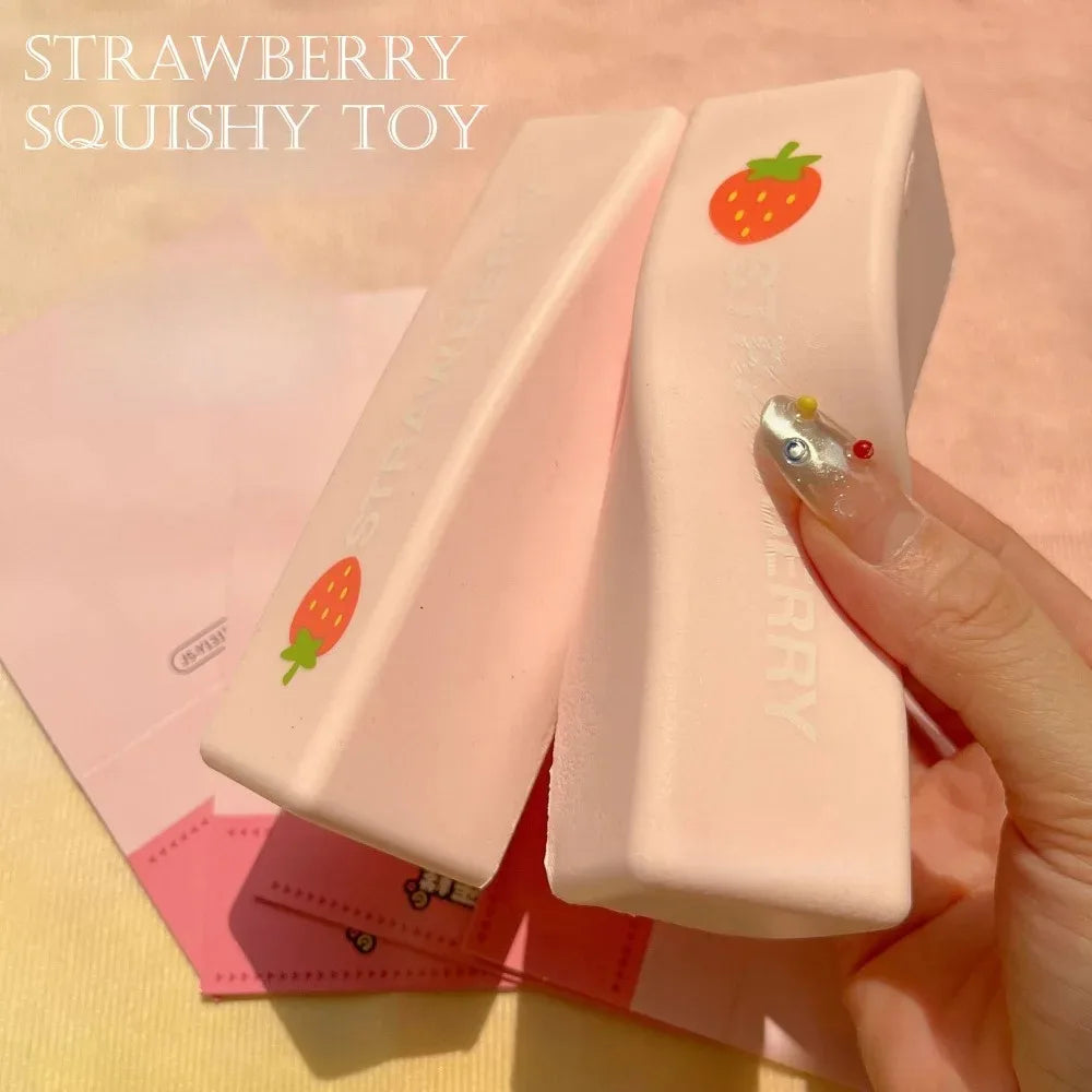 Squishy Simulated Butter Squeeze Toy Soft Stress Relief Slow Rising Sensory Fidget for Anxiety ADHD Autism Gift for Kids Adults