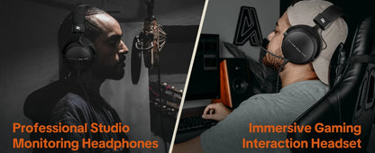 TOP W550X Talomen Over-Ear Headphones Portable Audio and Video Equipment with Detachable Cable Built-in Microphone For Gift