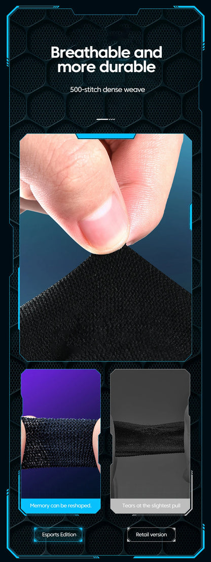 Double Finger Gaming Gloves Chicken Eating Mobile Game Ultra Thin Anti Sweat King of Glory Movement Anti Slip Esports Edition