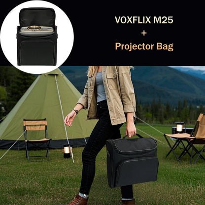 Voxflix M25 Home Cinema 1080P 4K 2800 ANSI Smart Home Projector Android TV 9.0 Game Mode Support voice search Movies Beamer