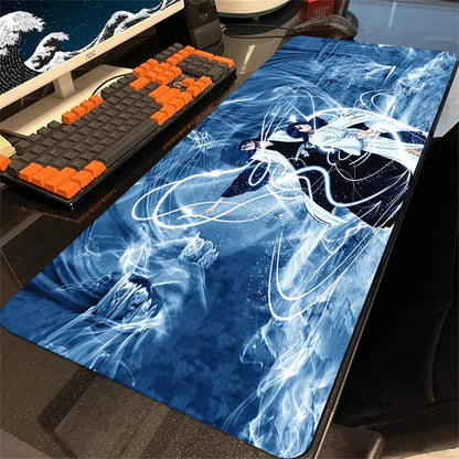 Anime Bleach Large Mouse Pad Gamer Cabinet Pc Keyboard Desk Mat 900x400 Computer Gaming Accessories Kurosaki Ichigo Mousepad Xxl