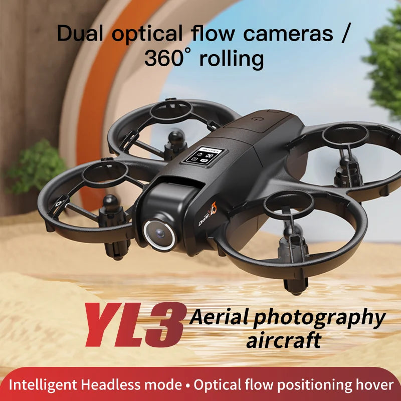 Lenovo YL3 Drone Professional 8K Dual Camera Long Battery Life GPS WIFI Brushless Motors Obstacle Avoidance Foldable Quadcopter