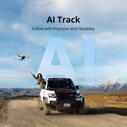 Potensic Original ATOM 2 Drone with PTD 1 Remote Control 5.5inch 1080P Screen Max 10KM 4K Video 8K Photo 2.7K Vertical Shooting