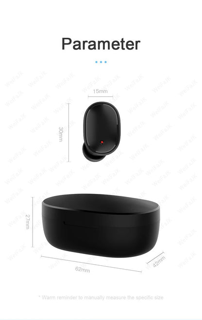 For Xiaomi Original TWS A6S Pro Wireless Bluetooth Earphones Sports Earbuds Gaming Headsets For Redmi Airdots iPhone Headphones