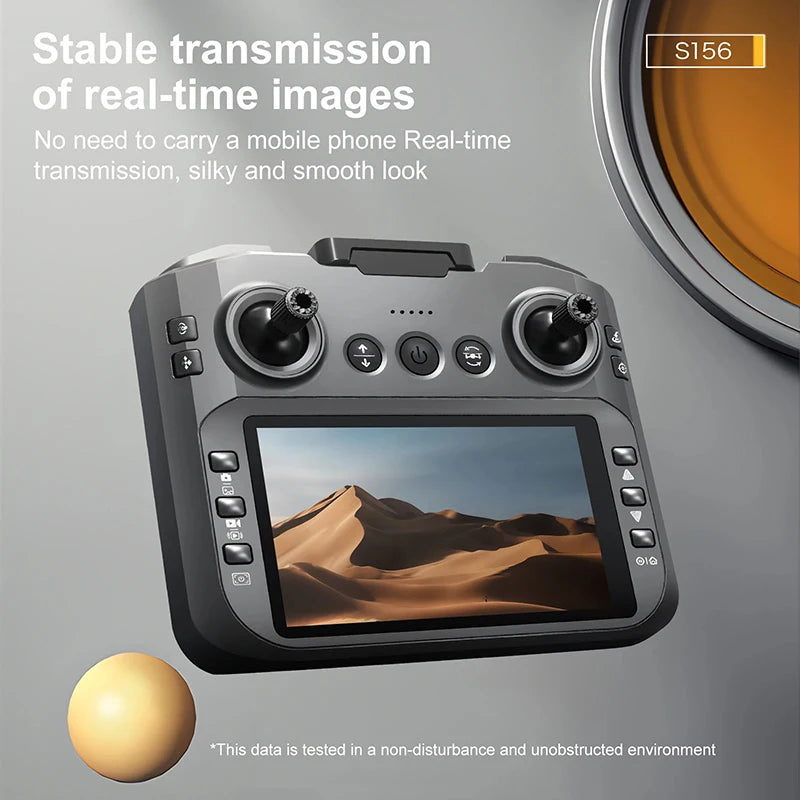 Lenovo S156 Drone GPS 8K Professional 360° Dual Camera Screen FPV Remote Control Brushless Motors Obstacle Avoidance Quadcopter