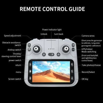 YP8Max 5G GPS Drone Laser Obstacle Avoidance Panoramic Shooting Optical Flow Positioning Remote Control Airdrop Quadcopter