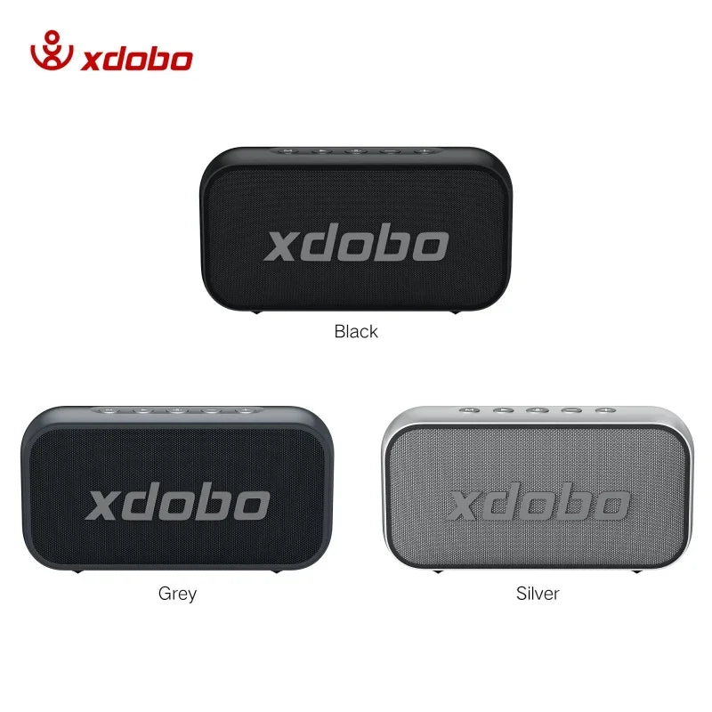 Outdoor portable XDOBO LUXE MiNi Bluetooth speaker with powerful sound effects supporting MP3 music playback/TF/TWS connectivity