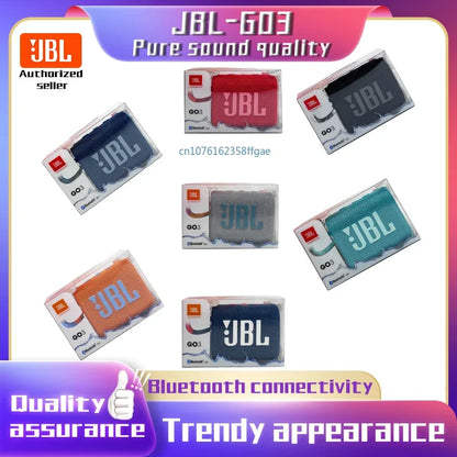 Original JBL GO 3 Wireless Bluetooth Speaker Portable Waterproof Speaker Outdoor Speakers Sports Bass party Speaker JBL GO3