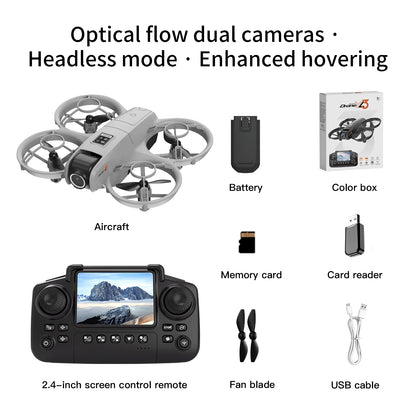 Lenovo YL3 Drone Professional 8K Dual Camera Long Battery Life GPS WIFI Brushless Motors Obstacle Avoidance Foldable Quadcopter