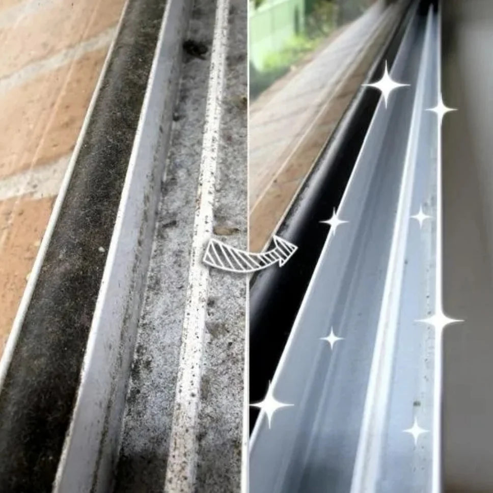 Window Gap Dedicated Cleaning Brush Door Window Sill Cleaning Tool for Grooves Dead Corners Household Decontamination