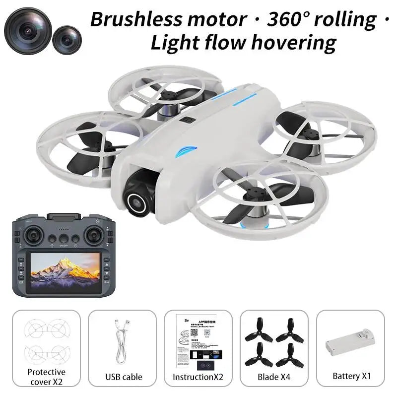 LYZRC NEW L105 PRO Drone 8K HD Camera Optical Flow Positioning Mobile phone photography Quadcopter Ghildren's Gift