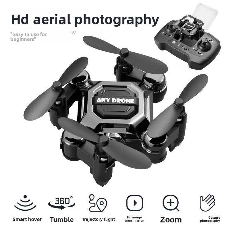 2026 New CEYYOR Mini Foldable Drone - RC Quadcopter with Camera for Kids, Portable Pocket Drone Toy