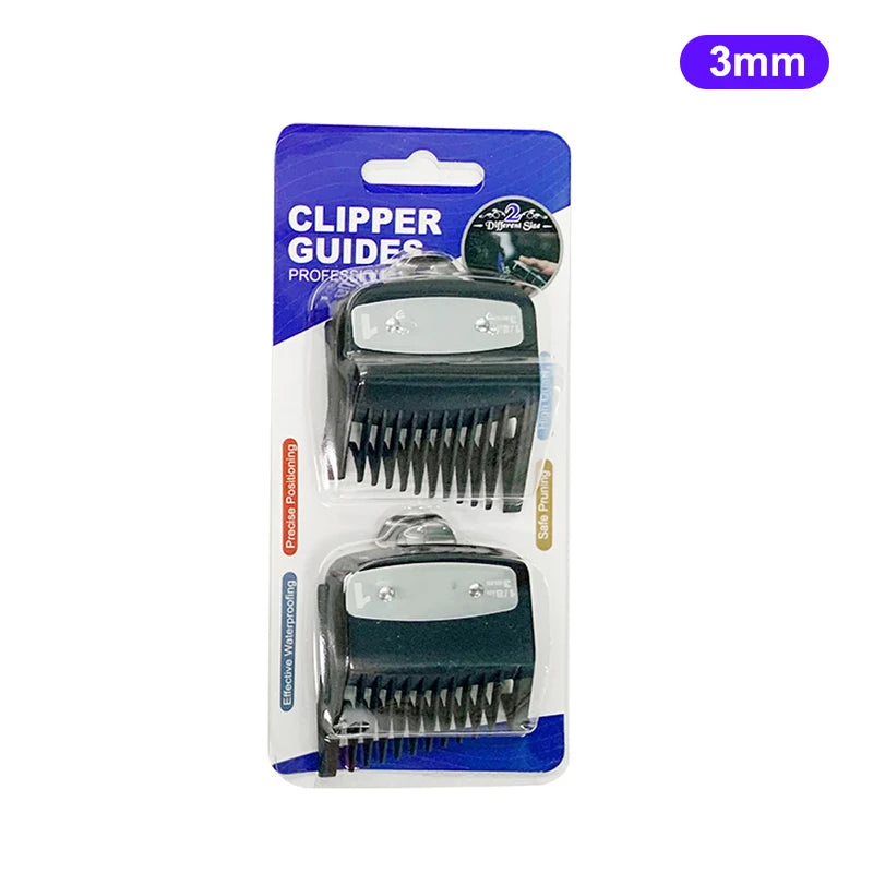 2Pcs Hair Clipper Limit Comb Guide Limit Comb Trimmer Guards Attachment Universal