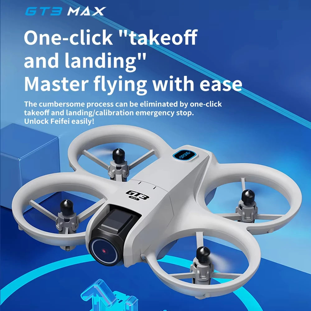 New GT3 MAX Drone 5G 8K GPS Professional HD Aerial Photography Dynamic Lighting Remote Control Aircraft Optical Flow Quadcopter