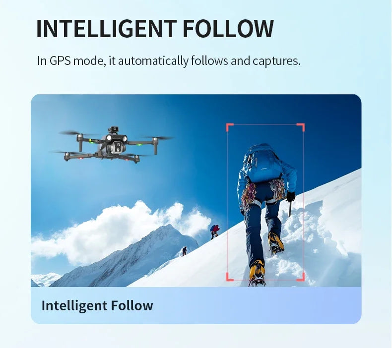 YP8Max 5G GPS Drone Laser Obstacle Avoidance Panoramic Shooting Optical Flow Positioning Remote Control Airdrop Quadcopter